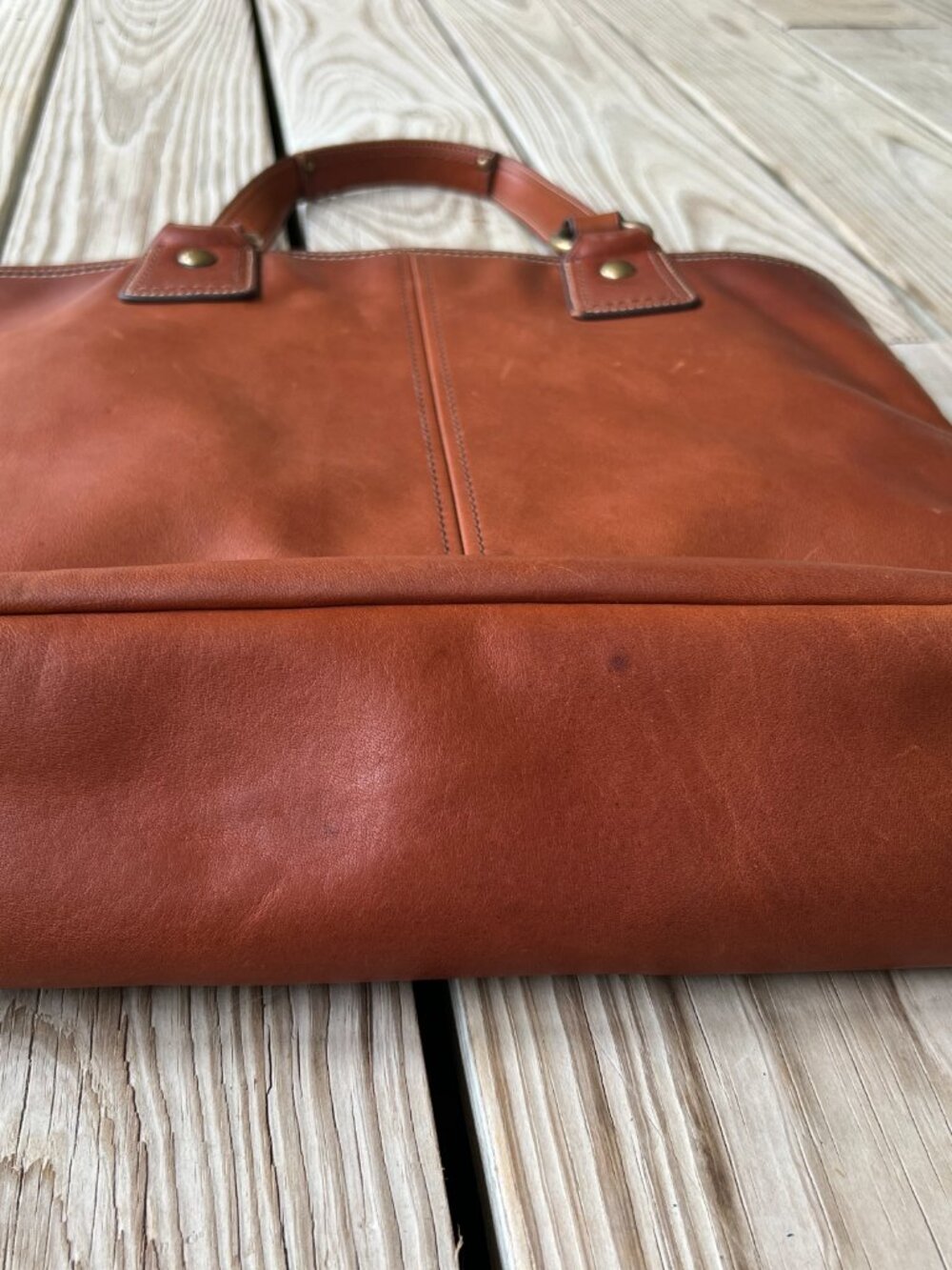 Coach Legacy 65th Anniversary Leather Gigi Tote Bag 11131 Whiskey - Picture 12 of 16